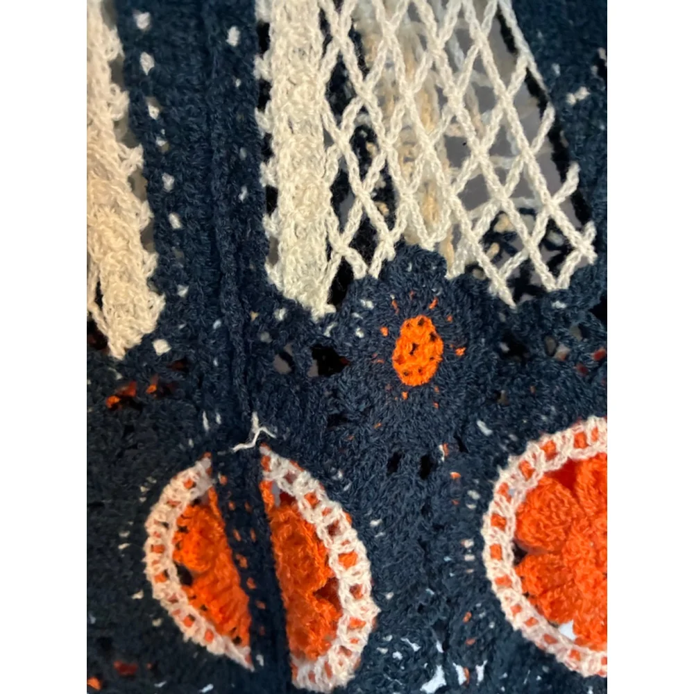 0084 POL ONE Crocheted Tank Top NWT - Picture 5 of 6